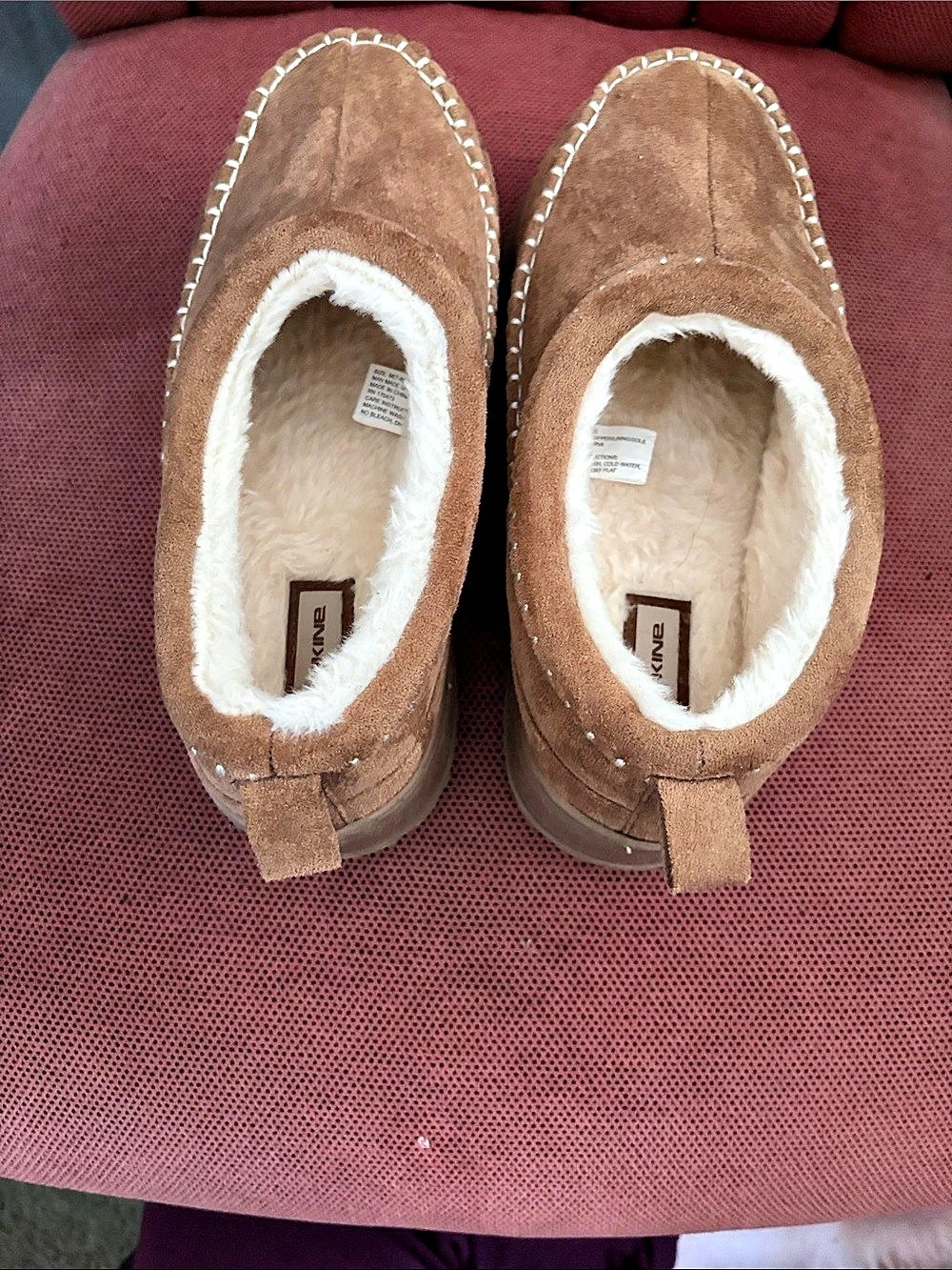 Dakine Topanga Platform Clog Slipper Brown